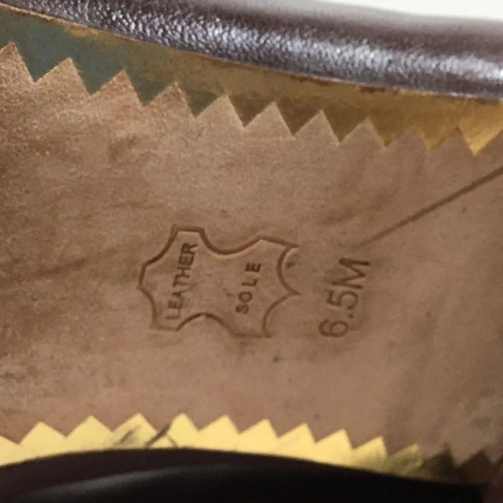 Women’s Tory Burch Chelsea 25mm Brown Leather Ballet Flats Size 6.5M